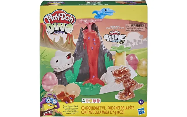Play-doh Lava Bones Island