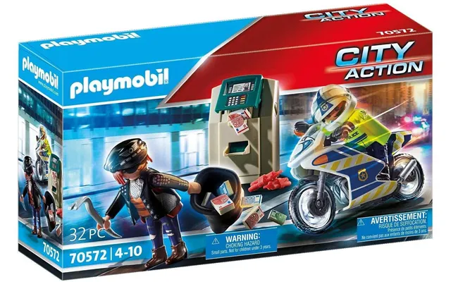 Playmobil City Action Police Bank Robber Chase 70572