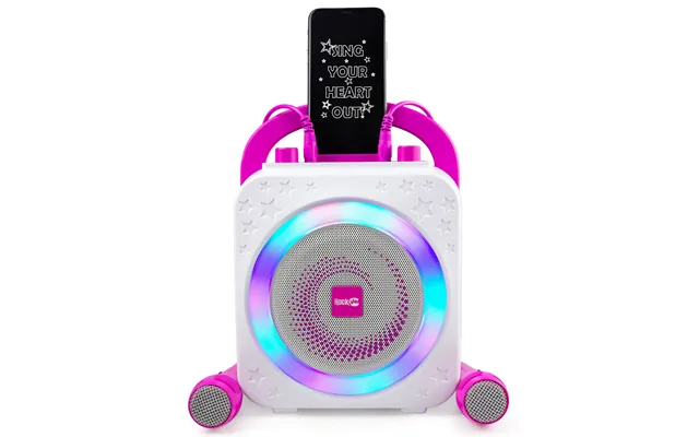 Rockjam Blue Tooth  Party Karaoke Machine Pink