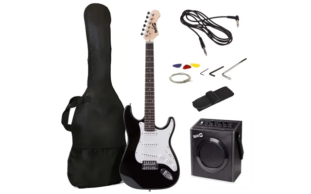 Rockjam Electric Guitar Super Kit Black