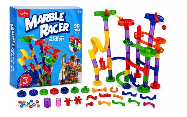 Toymania Marble Racer 90-piece Track Set