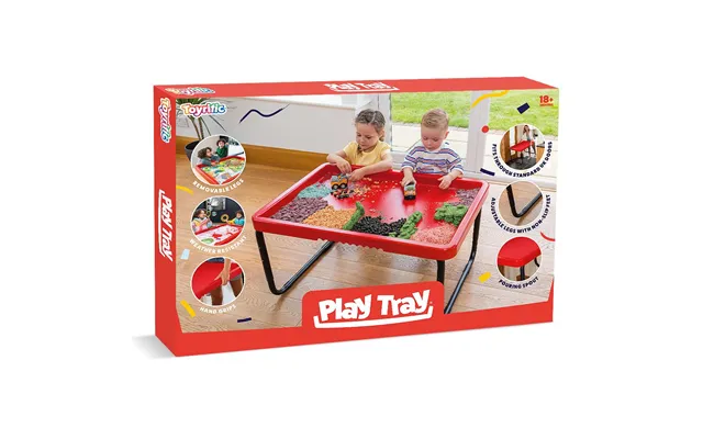 Toyrific Play Tray Table - Red