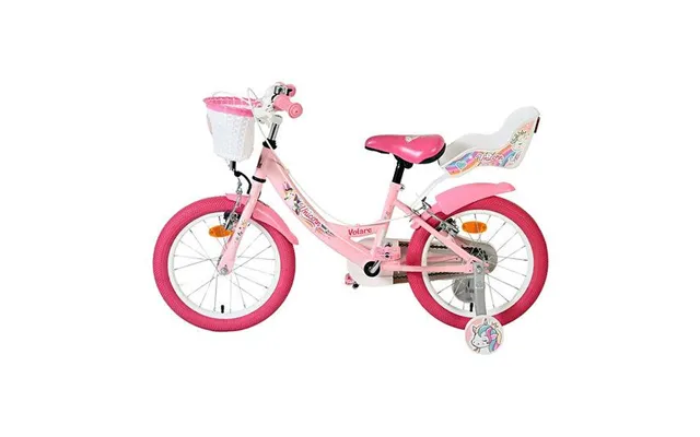 Volare Unicorn 16 Inch Bike - Pink