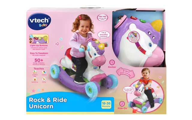 Vtech Baby Rock And Ride Unicorn