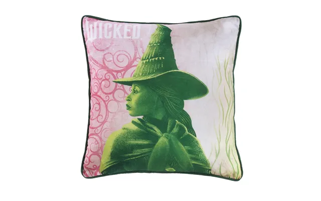 Wicked Glenda And Elphaba Twill Cushion