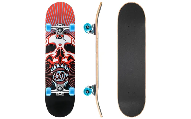 Xootz Doublekick Skull 31-inch Skateboard
