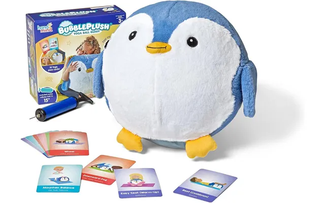 Yoga Ball Buddy With Bubbleplush - Penguin