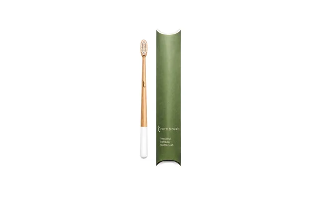 Truthbrush Cloud White Soft Bamboo Toothbrush