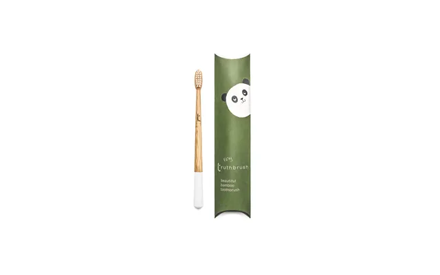 Truthbrush Tiny Bamboo Toothbrush For Children - Cloud White