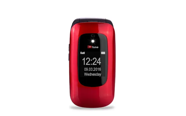 Returned Resale - Ttfone Red Lunar Tt750 With Ee Sim, No Dock & No 3pin Uk Mains Charger product image