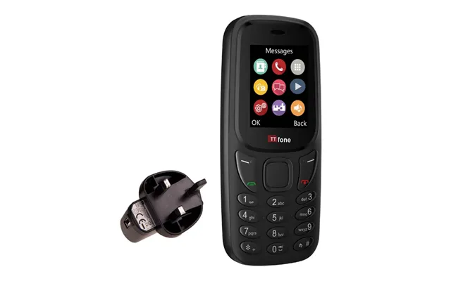 Ttfone Tt170 Dual Sim - Black With Mains Charger O2