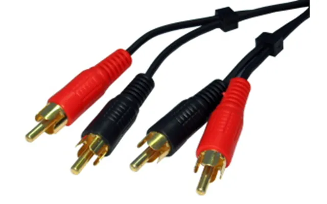 0.5m 2x Phono To 2x Phono Gold To 0.5m