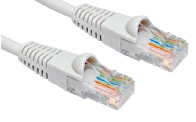 0.5m Snagless Cat6 Patch Cable Grey 24 Awg