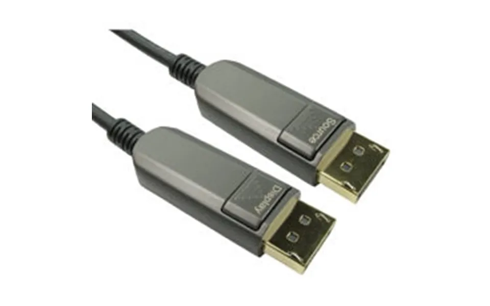 10m Fibre Optic Displayport Cable Displayport 1.4 Up To 8k 60hz