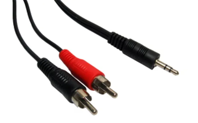 1.2m 3.5mm Stereo To 2x Phono Cable