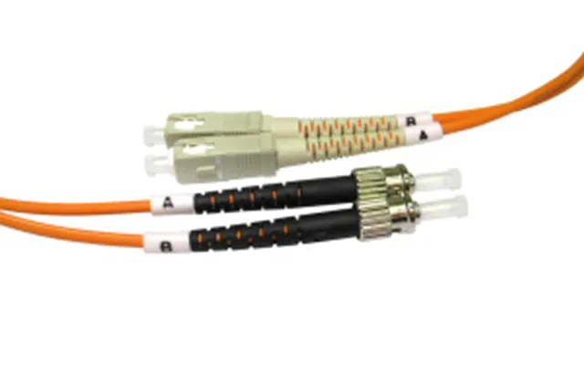 15m Om2 Fibre Optic Cable St-sc Orange 50 125