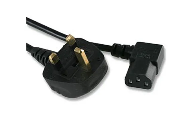 1.8m Iec Power Lead With Right Angle Plug - Kettle Plug Power Cable