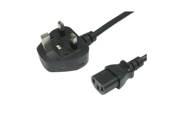 1m C13 Mains Power Cable Uk To Kettle Type