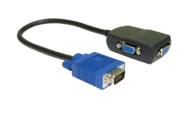 2 Way 300mhz Vga Monitor Splitter Cable