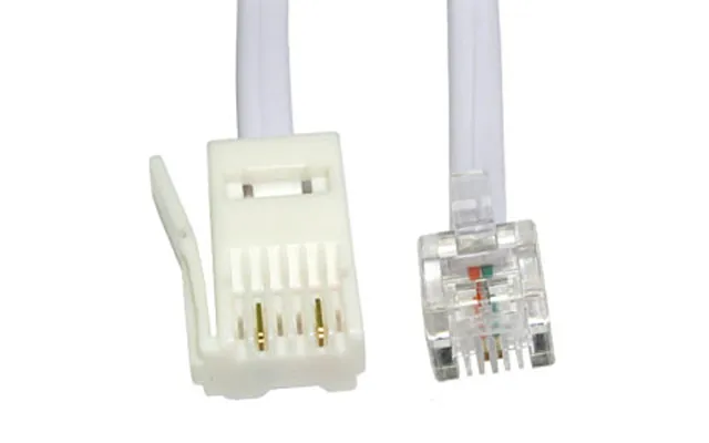 2m Two Wire Rj11 M To Bt M Cable