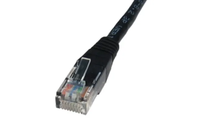 3m Cat5e Patch Cable Black Full Copper 24awg