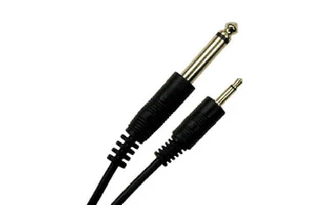 5m 6.35mm To 3.5mm Mono Jack Cable Gold Plated