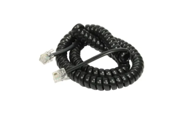 5m Coiled Rj10 Handset Cable