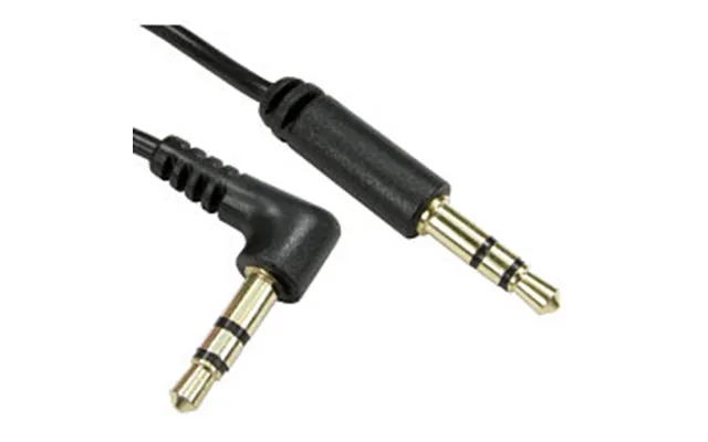 5m Straight To Angled 3.5mm Stereo Jack Cable
