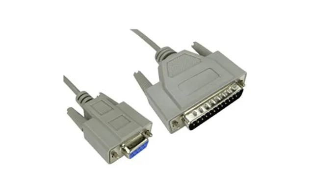 D9 Female To D25 Male Serial Cable 3m