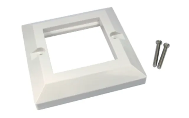 Single Gange Euro Faceplate Frame For 2 Modules