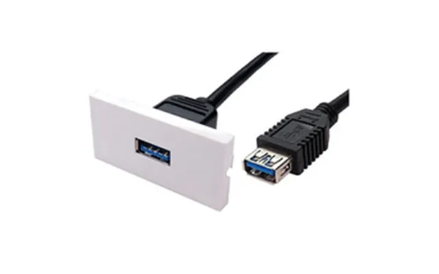 Usb3 Euro Module Faceplate Usb3a To Usb3a Female