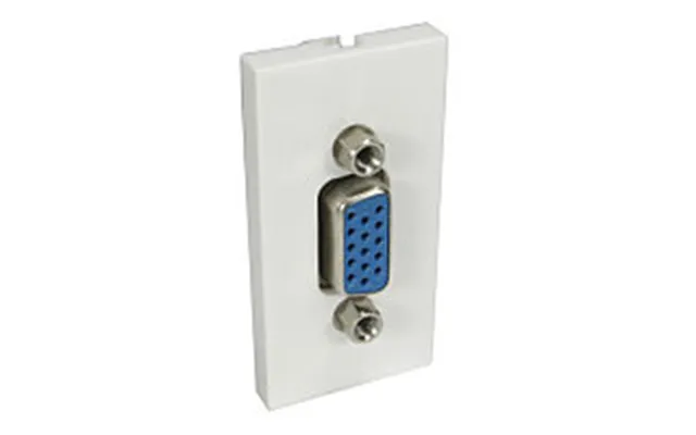Vga Face Plate Single Socket Wallplate Module
