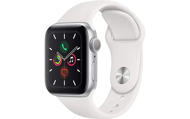 Apple Watch Series 5 Gps Cellular Aluminium Case Size 44mm Colour Silver Condition Good
