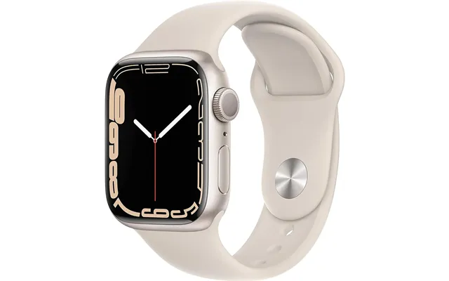 Apple Watch Series 7 Gps Aluminium Case Size 41mm Colour Starlight Condition Excellent