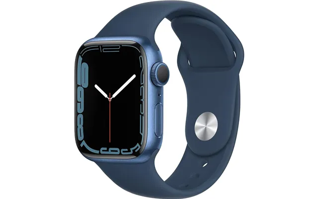 Apple Watch Series 7 Gps Cellular Aluminium Case Size 41mm Colour Blue Condition Good