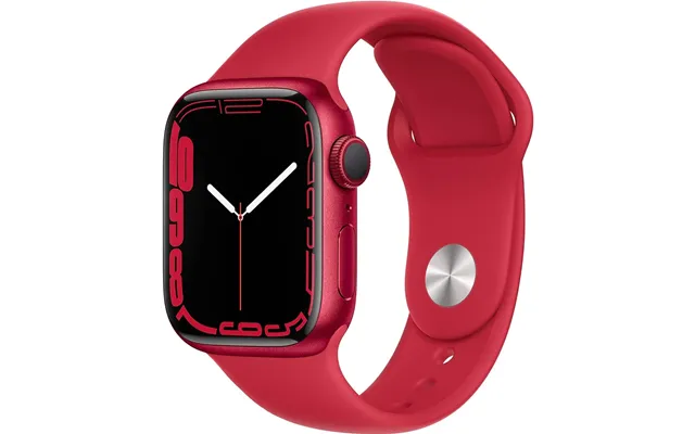 Apple Watch Series 7 Gps Cellular Aluminium Case Size 45mm Colour Red Condition Good
