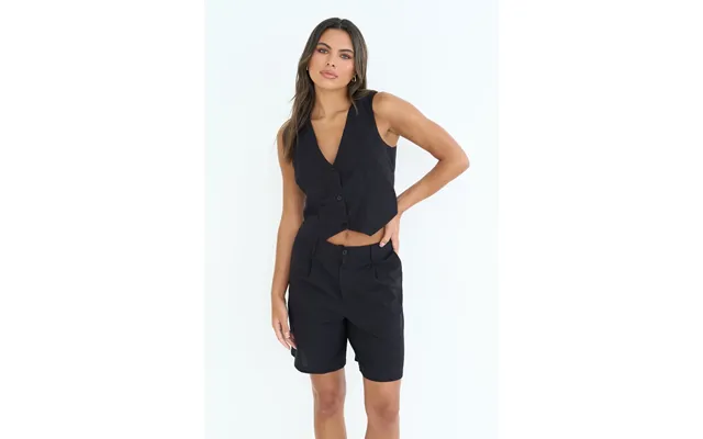 Linen Blend Waistcoat - 16