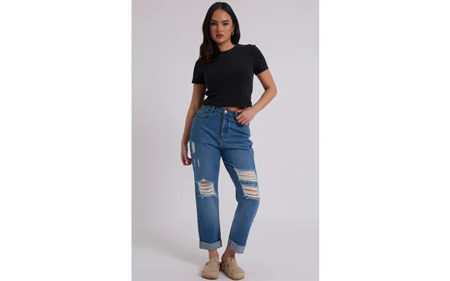 Ripped Mom Jean - 8