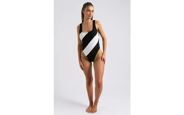 Striped Bubble Swimsuit - 10