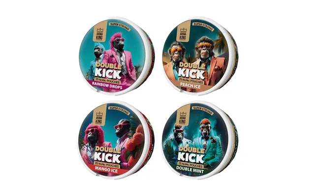 Aroma King Double Kick Nicotine Pouches 25 Pouches Box