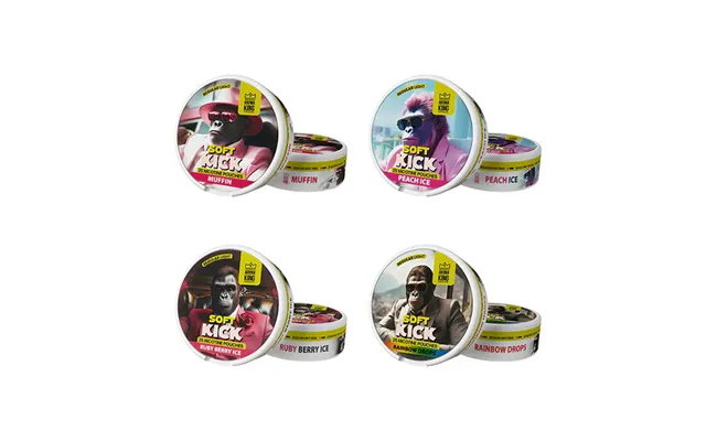 Aroma King Soft Kick Nicotine Pouches 25 Pouches Box