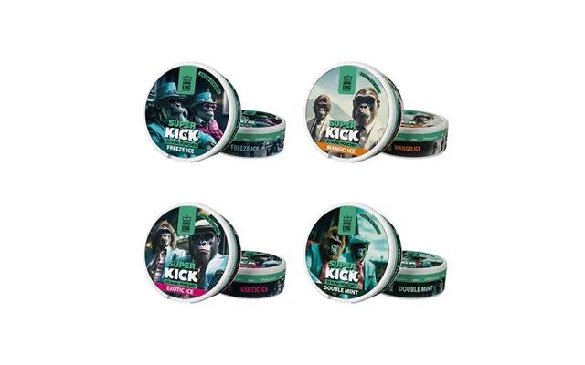 Aroma King Super Kick Nicotine Pouches 25 Pouches Box