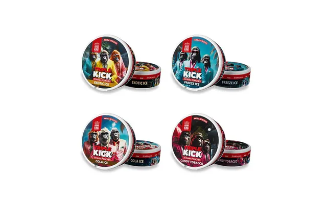 Aroma King Triple Kick Nicotine Pouches 25 Pouches Box