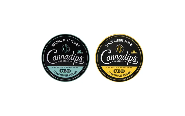 Cannadips 150mg Cbd Snus Pouches 15pouches Box
