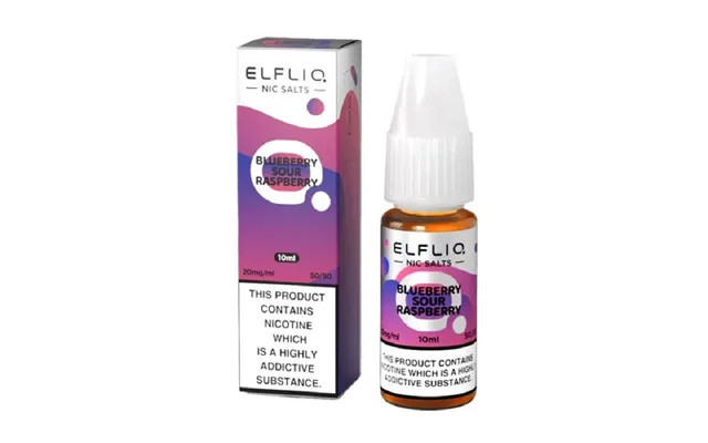 Elfliq Nicotine Salt Blueberry Sour Raspberry E-liquid 10ml