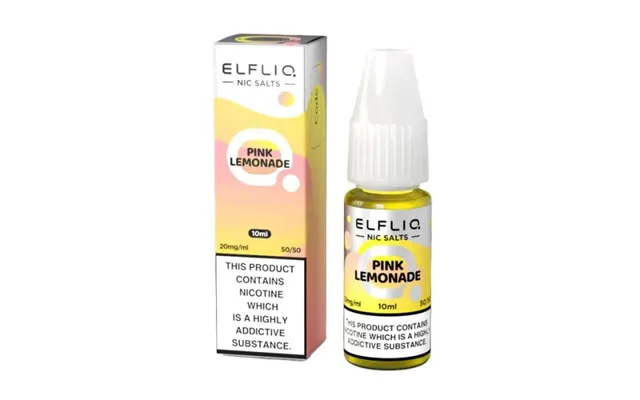 Elfliq Nicotine Salt Pink Lemonade E-liquid 10ml