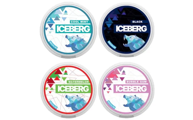 Iceberg Nicotine Pouches 20 Pouches Box