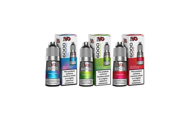 Ivg 6000 Nicotine Salt E-liquid 10ml