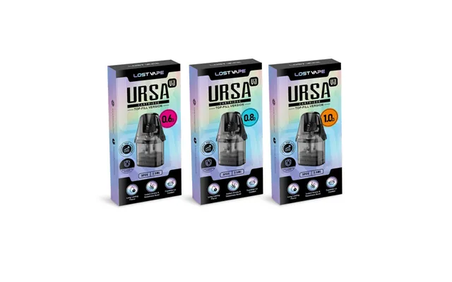 Lost Vape Ursa V3 Replacement Pod Cartridge 3pcs Pack