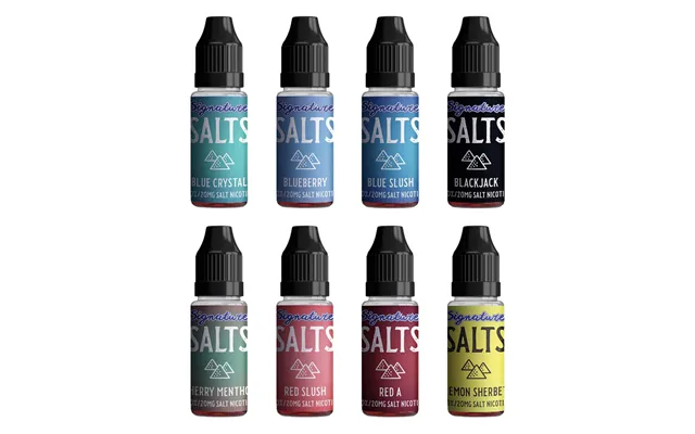 Signature Salts Nicotine Salt E-liquid 10ml